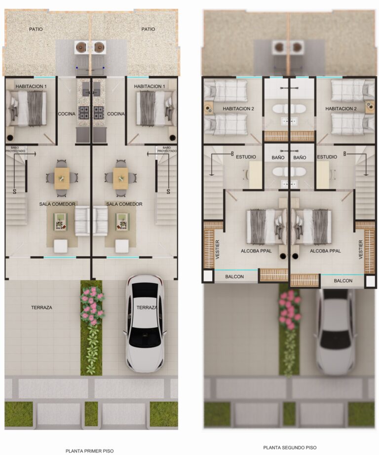 Planta 3 Arquitectonica MURANO